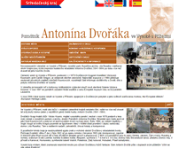 Tablet Screenshot of antonindvorak.cz